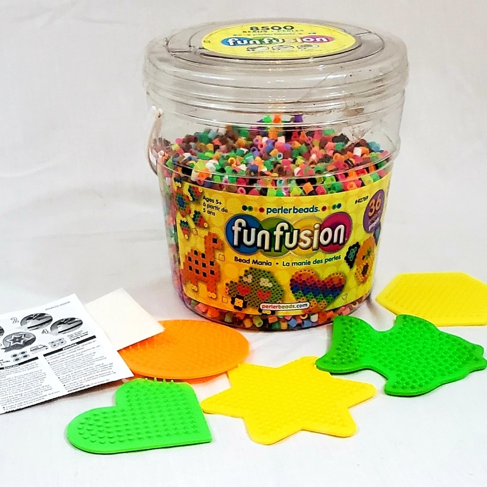 Fun Fusion Bead Craft Multi Color & 5 Shapes YG - Picture 3 of 3